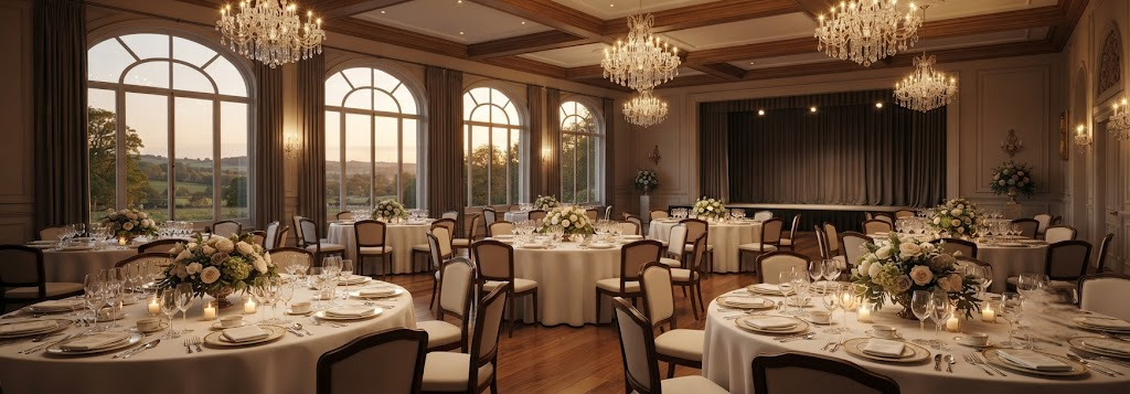 Charity fundraising dinner at Oakwood Hotel, charity events venue in Gloucester