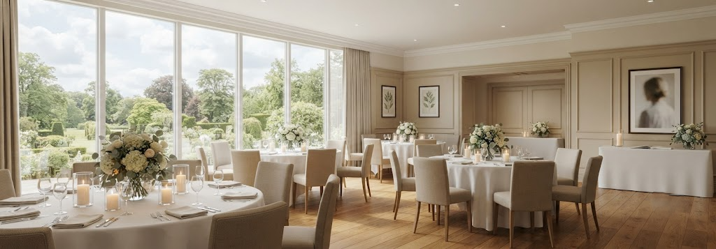 Quiet gathering space for a celebration of life at Oakwood Hotel, Gloucester