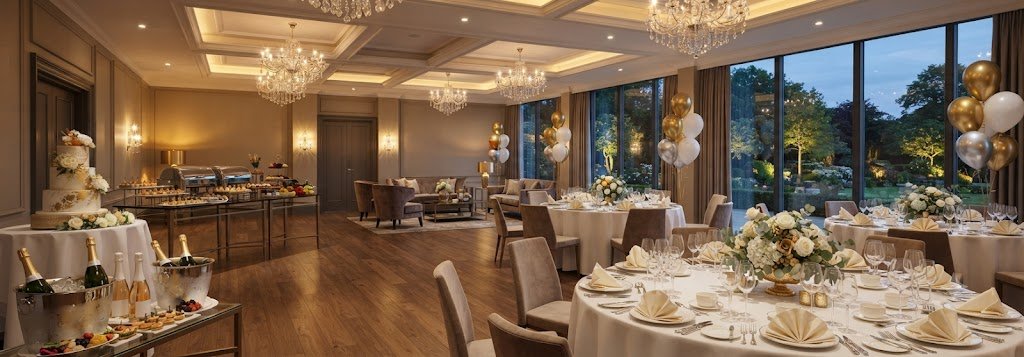 Retirement celebration dinner at Oakwood Hotel Gloucester